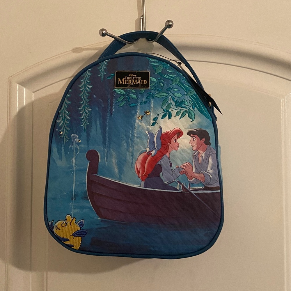Disney bioworld little mermaid LED lights backpack new!